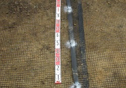 ８．補強材結束状況