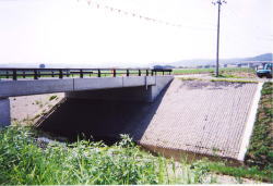 ダム湛水面枠内工(CP100M)